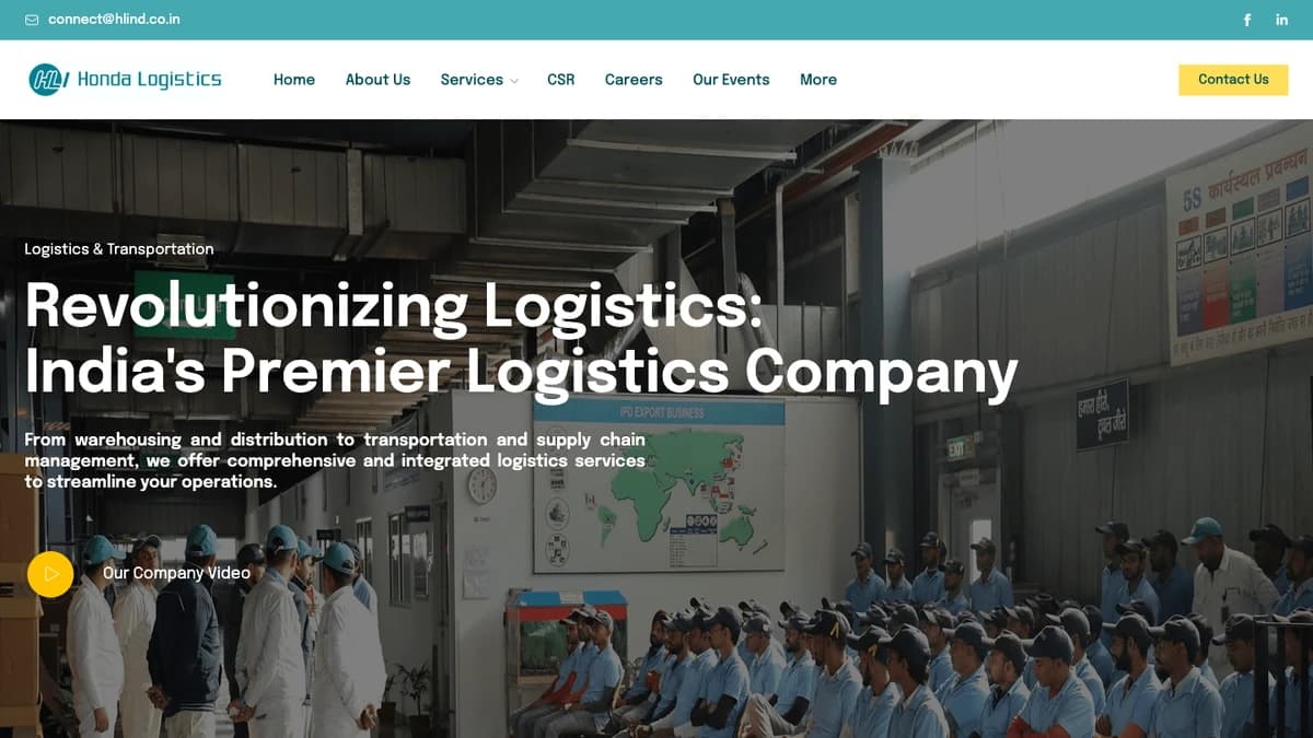 Honda Logistics Homepage